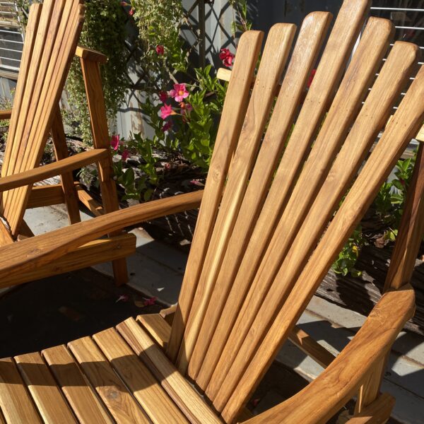 CADEIRA PAVÃO EM MADEIRA TECA - Image 3